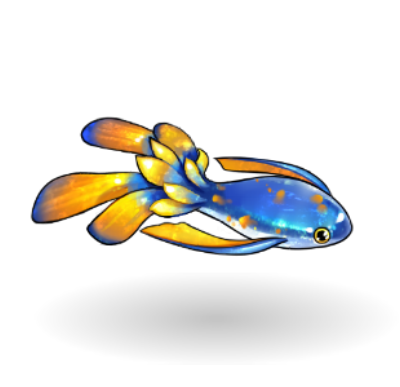 Floating Fish Blue of DDTANK